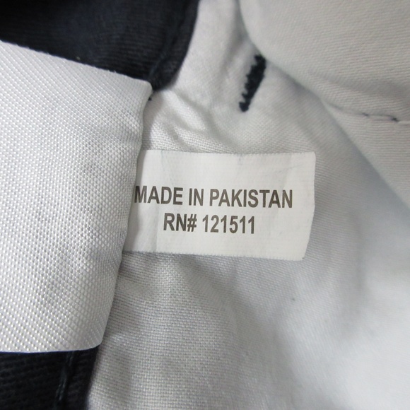 HAWKS BAY Mens Chino Shorts Size 40 Dark Blue Flex Cotton Stretch Casual - Picture 12 of 13